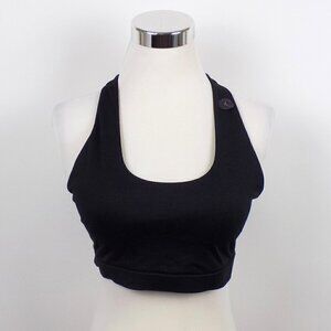 Cotton on Body Active Workout cut out sports bra Size Large Black